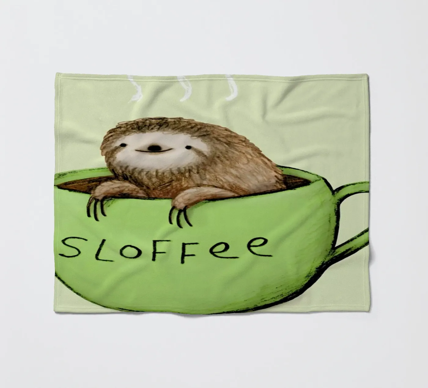 Sloffee Fleecedecke von Sophie Corrigan