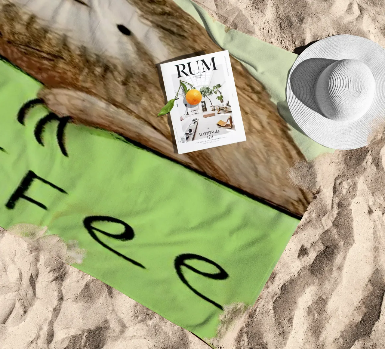 Sloffee telo mare da Sophie Corrigan