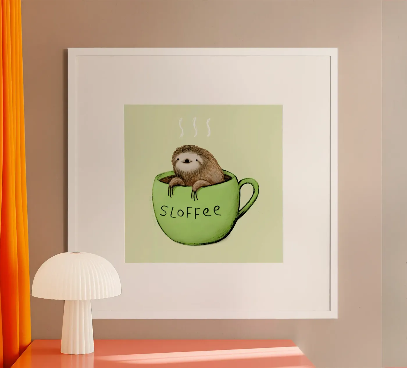 Sloffee Poster von Sophie Corrigan