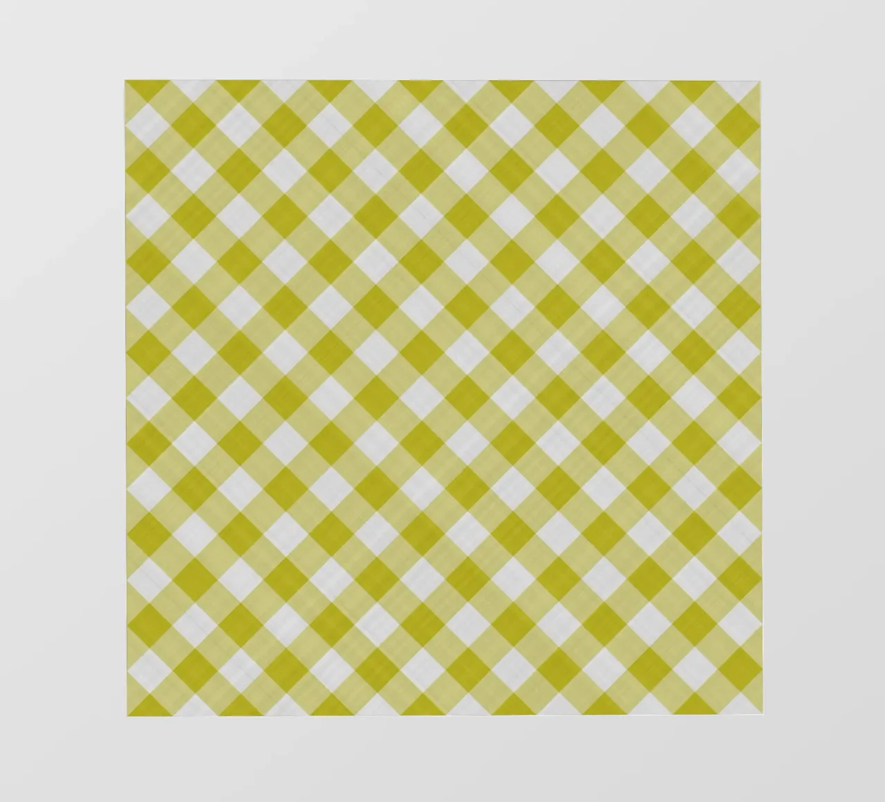 Gingham in giallo pellicola backlit da Happy Littles