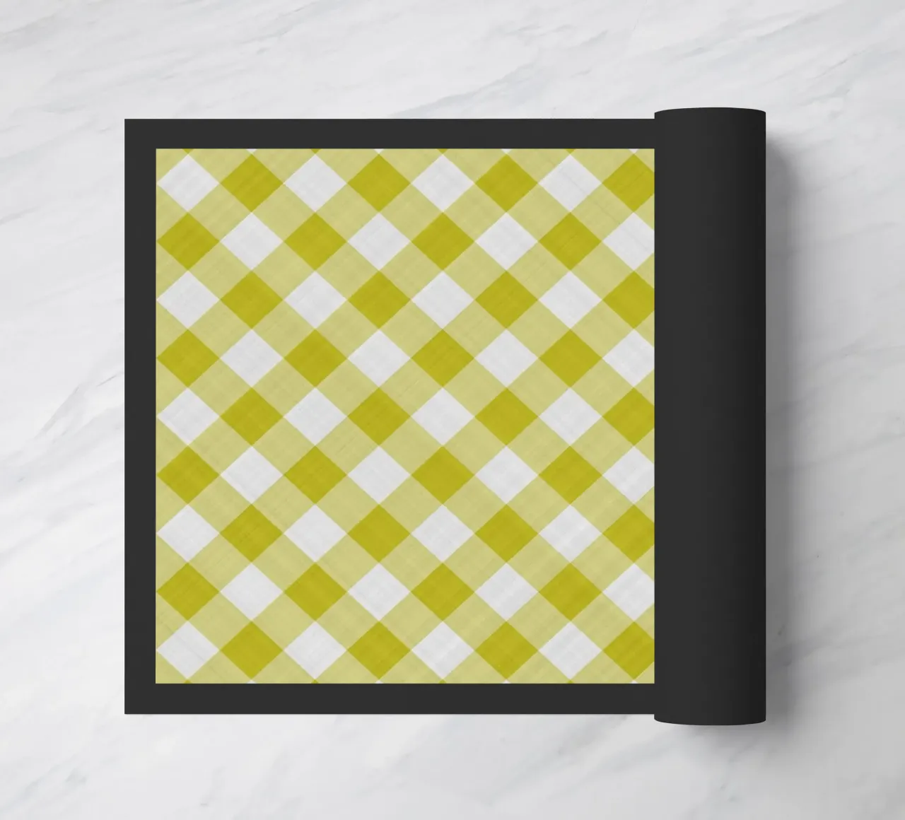 Gingham in giallo zerbino da Happy Littles