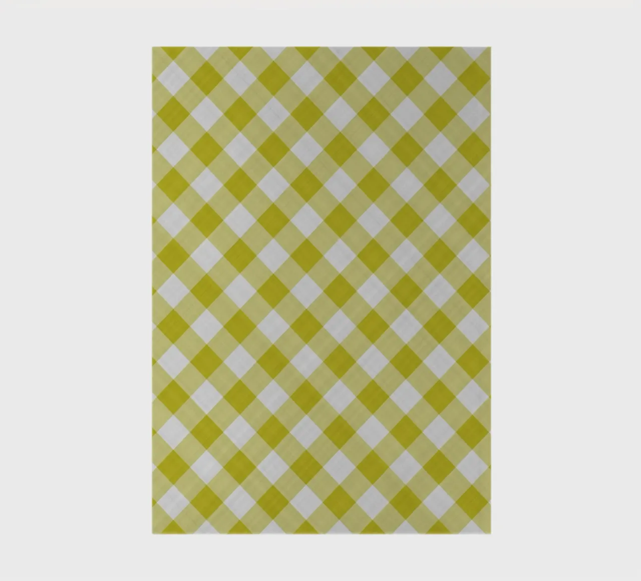 Vichy en jaune carnet de notes de Happy Littles