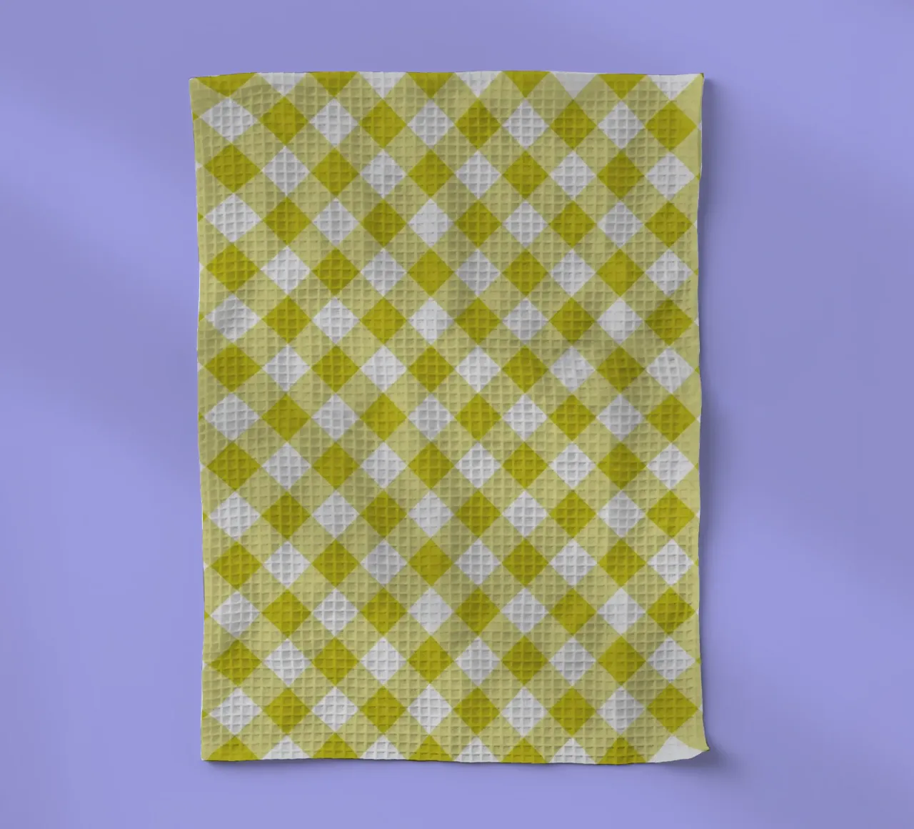 Vichy en jaune torchon de Happy Littles