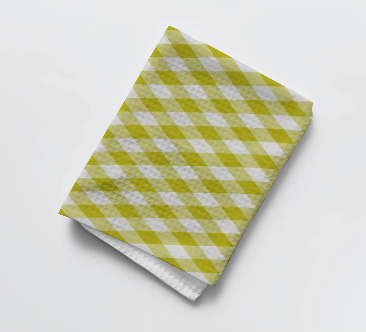 Vichy en jaune torchon de Happy Littles