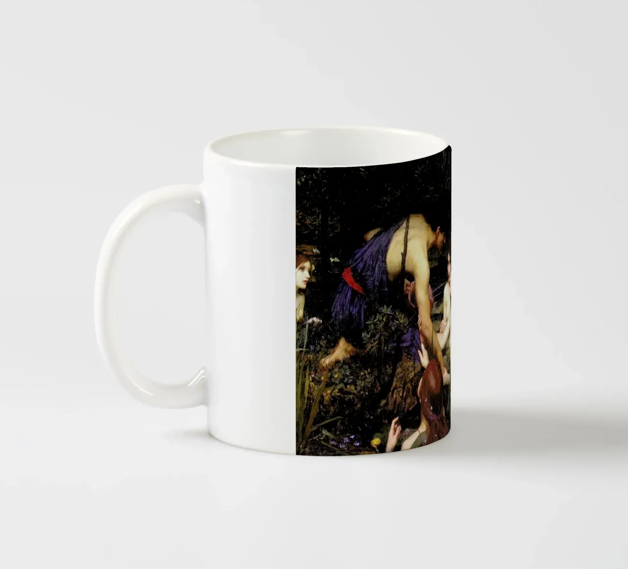 Waterhouse - Hylas And The Nymphs tazza in ceramica da Vintage by JUNIQE