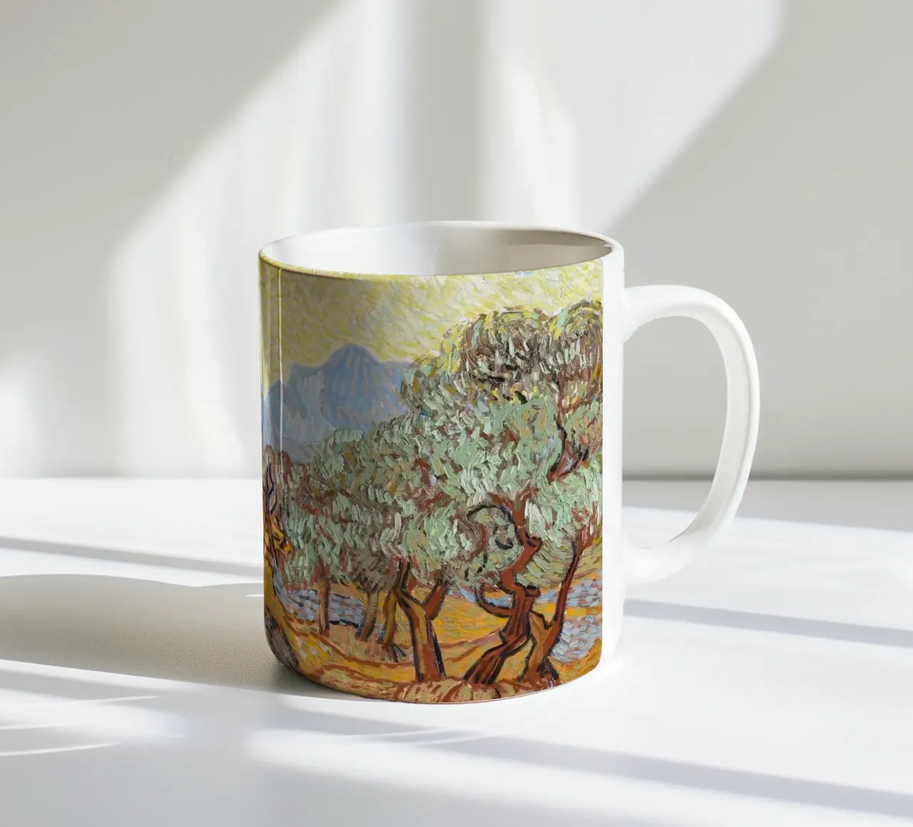 Olive Trees (1889) - Van Gogh tazza in ceramica da apoloprints