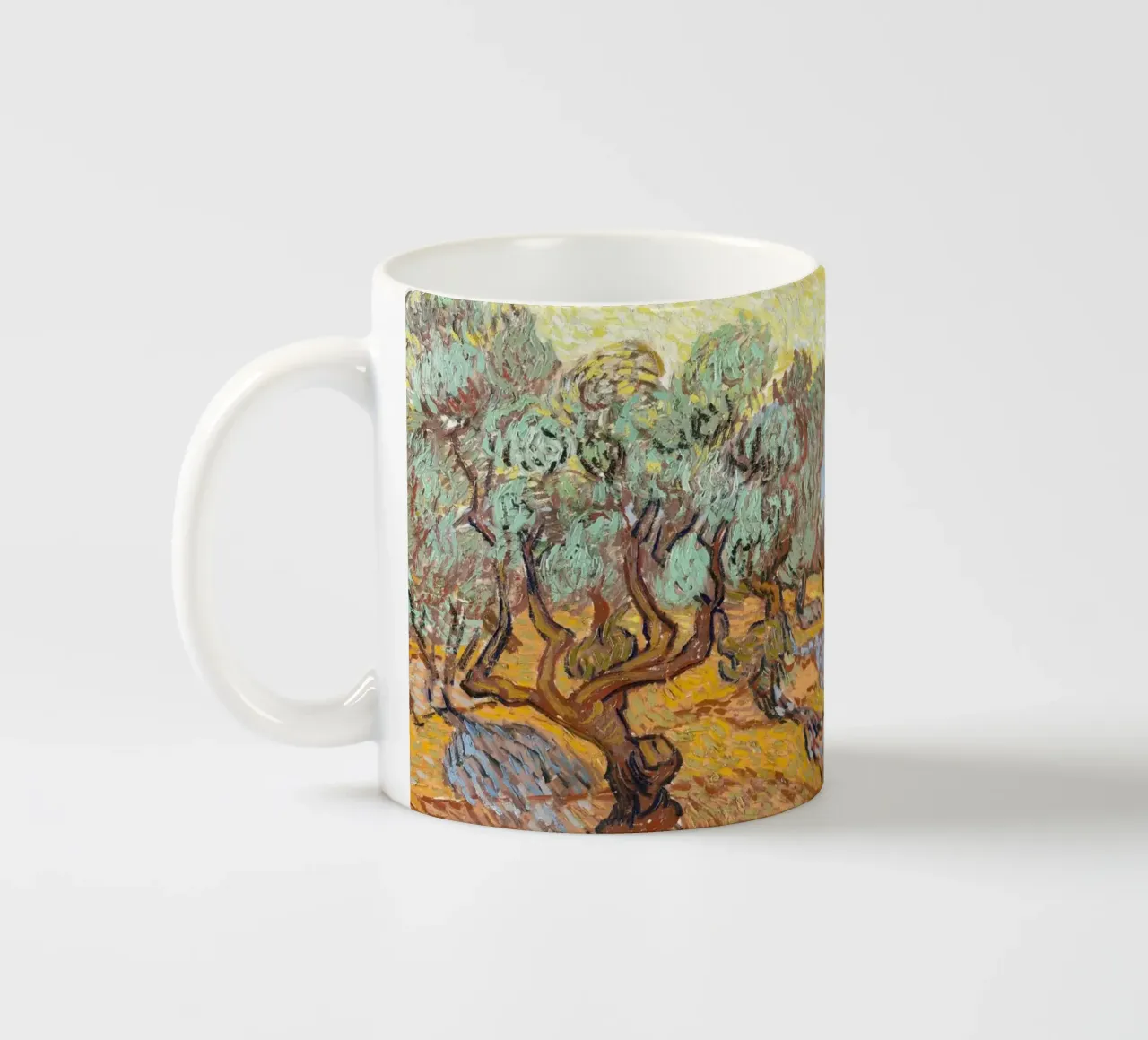Olive Trees (1889) - Van Gogh tazza in ceramica da apoloprints