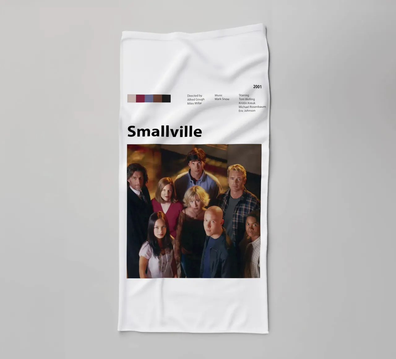 Smallville towel by 🎞 The Movie Wall