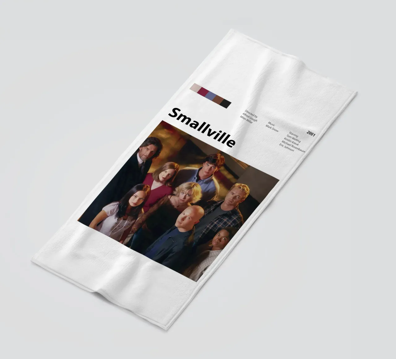 Smallville beach towel by 🎞 The Movie Wall