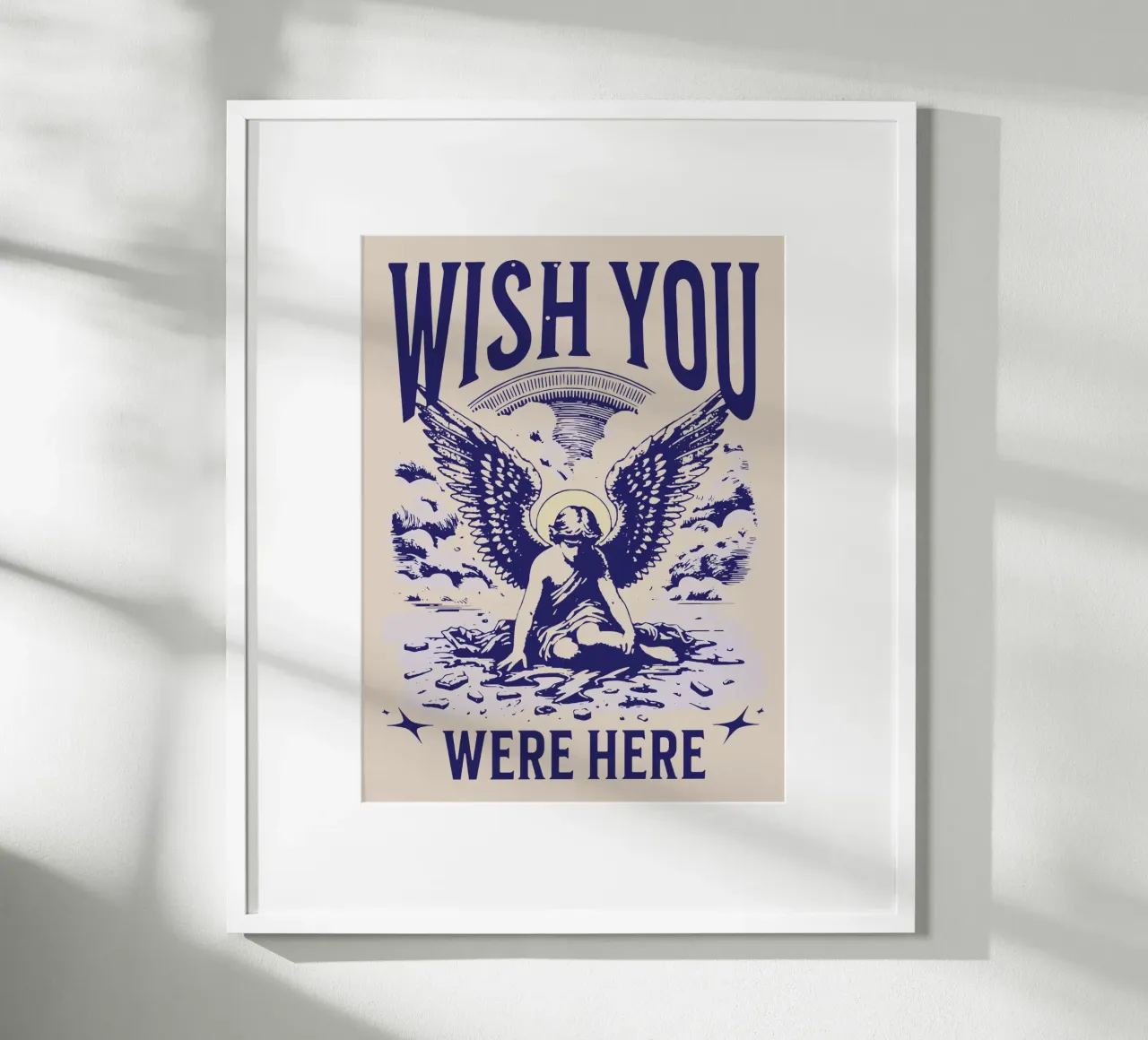 Vorrei che tu fossi qui poster da Gunawan Rb