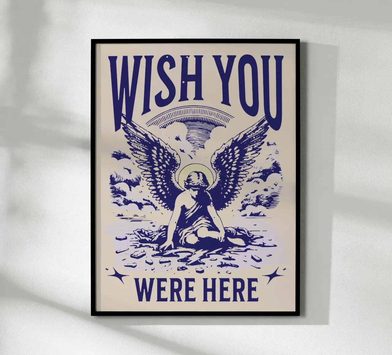 Vorrei che tu fossi qui poster da Gunawan Rb