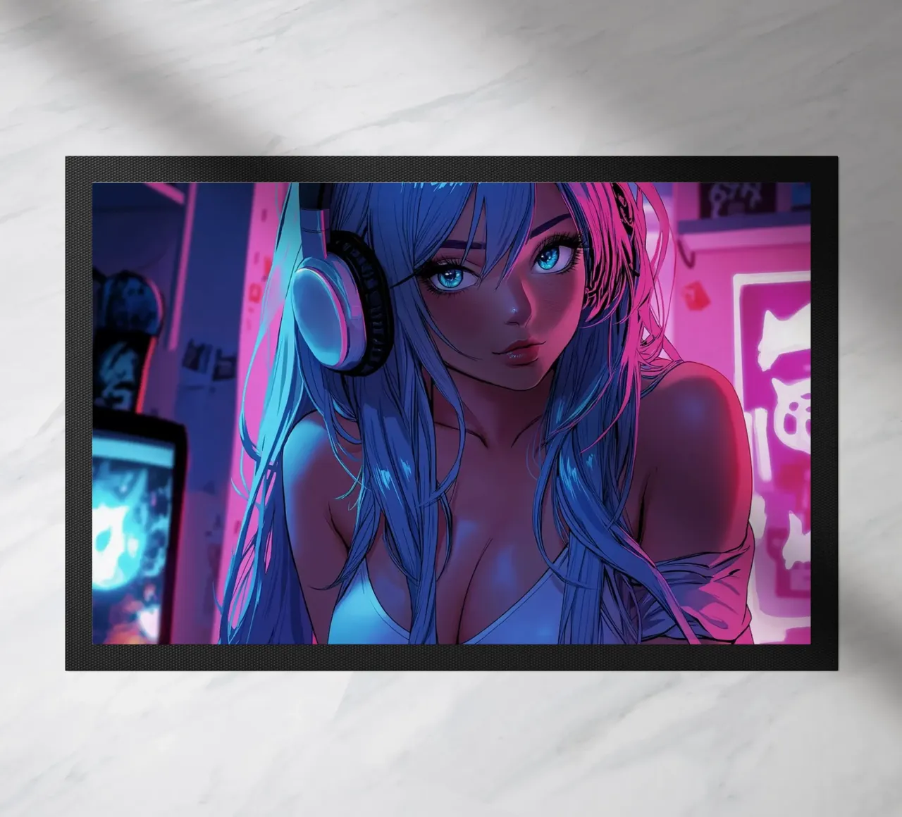Ragazza Anime carina zerbino da Fleur de Lys