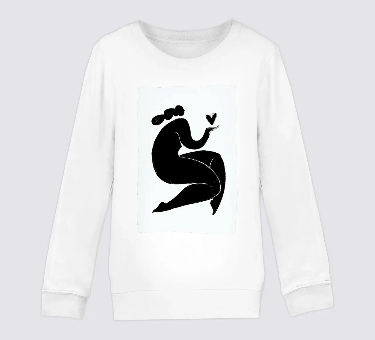 Handful of Love kids sweatshirt by Graphite