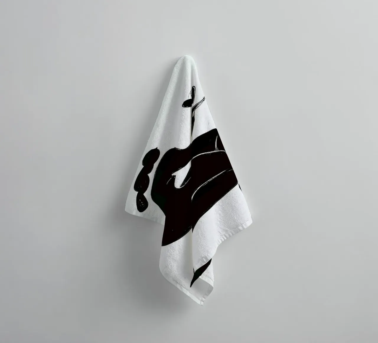 Handful of Love towel by Graphite