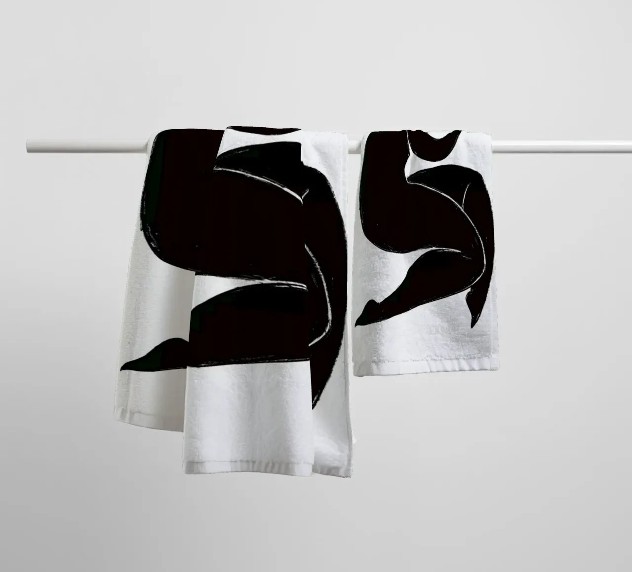 Handful of Love towel by Graphite
