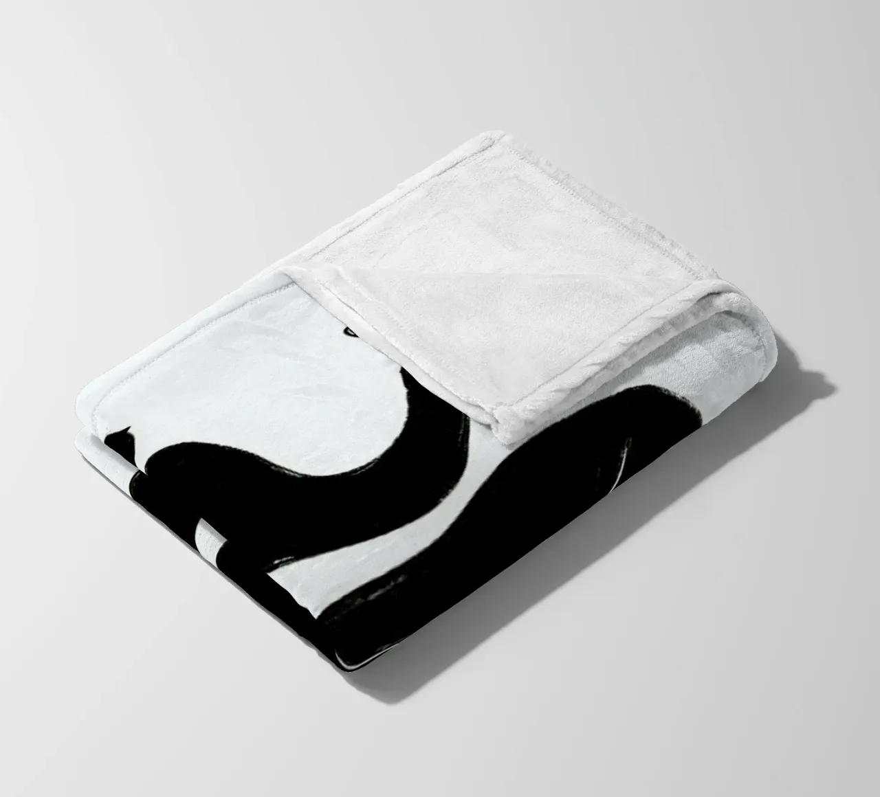 Handful of Love fleece blanket by Graphite