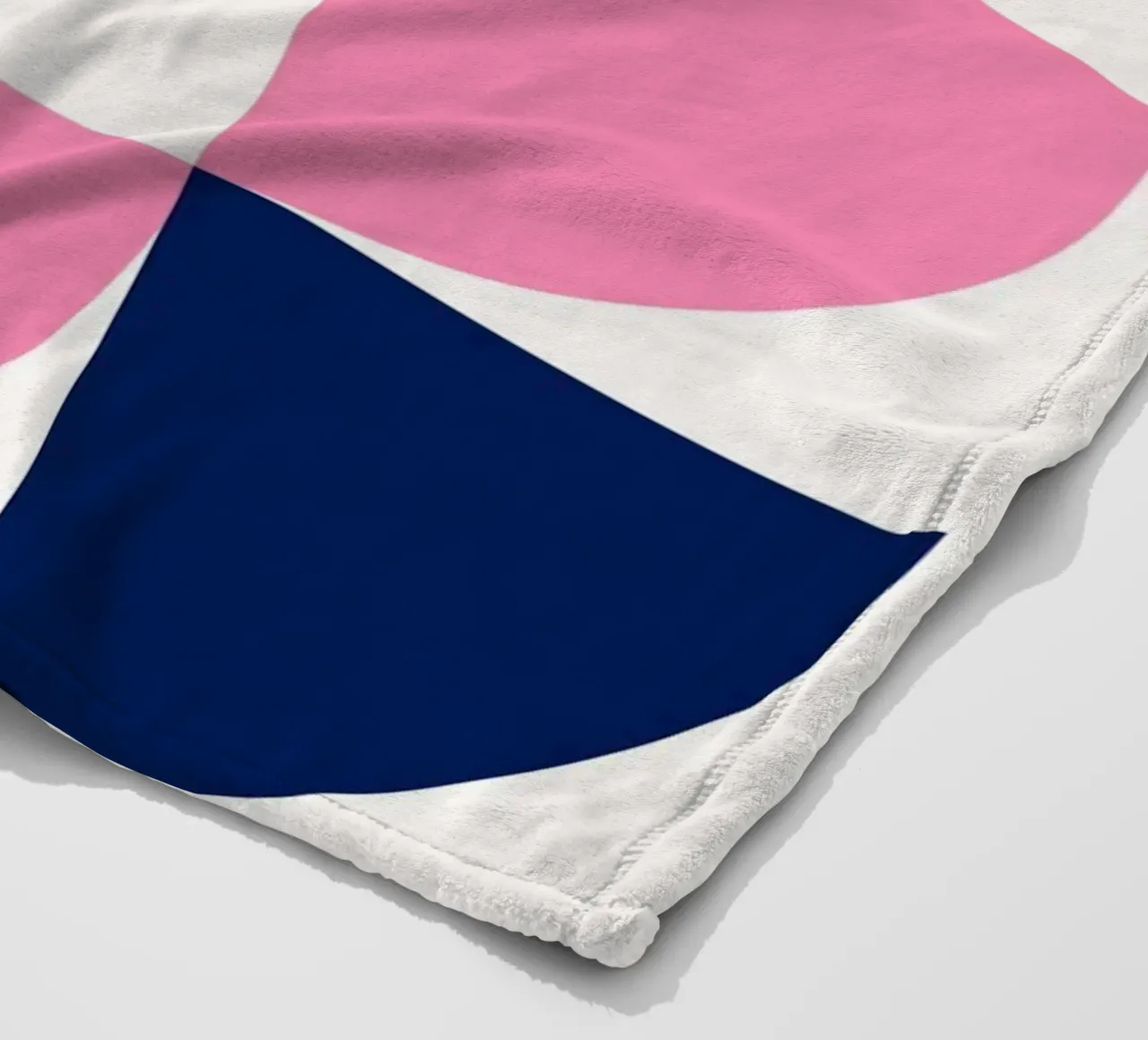 Mid-Century Modern Arc Grid: Geometric Abstract, Vibrant & C fleece blanket by NorwesClub
