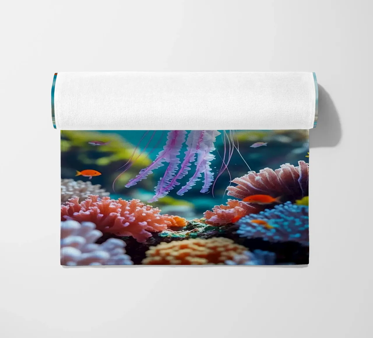 Kwal | Tra luce e riflessione telo mare da Trinkets NL Design Studio