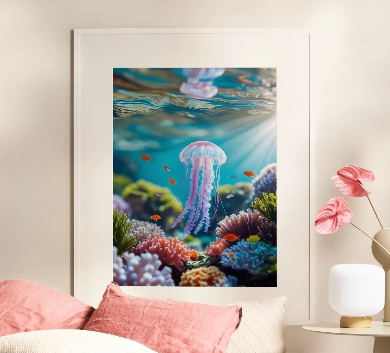 Kwal | Entre la luz y el reflejo poster de Trinkets NL Design Studio