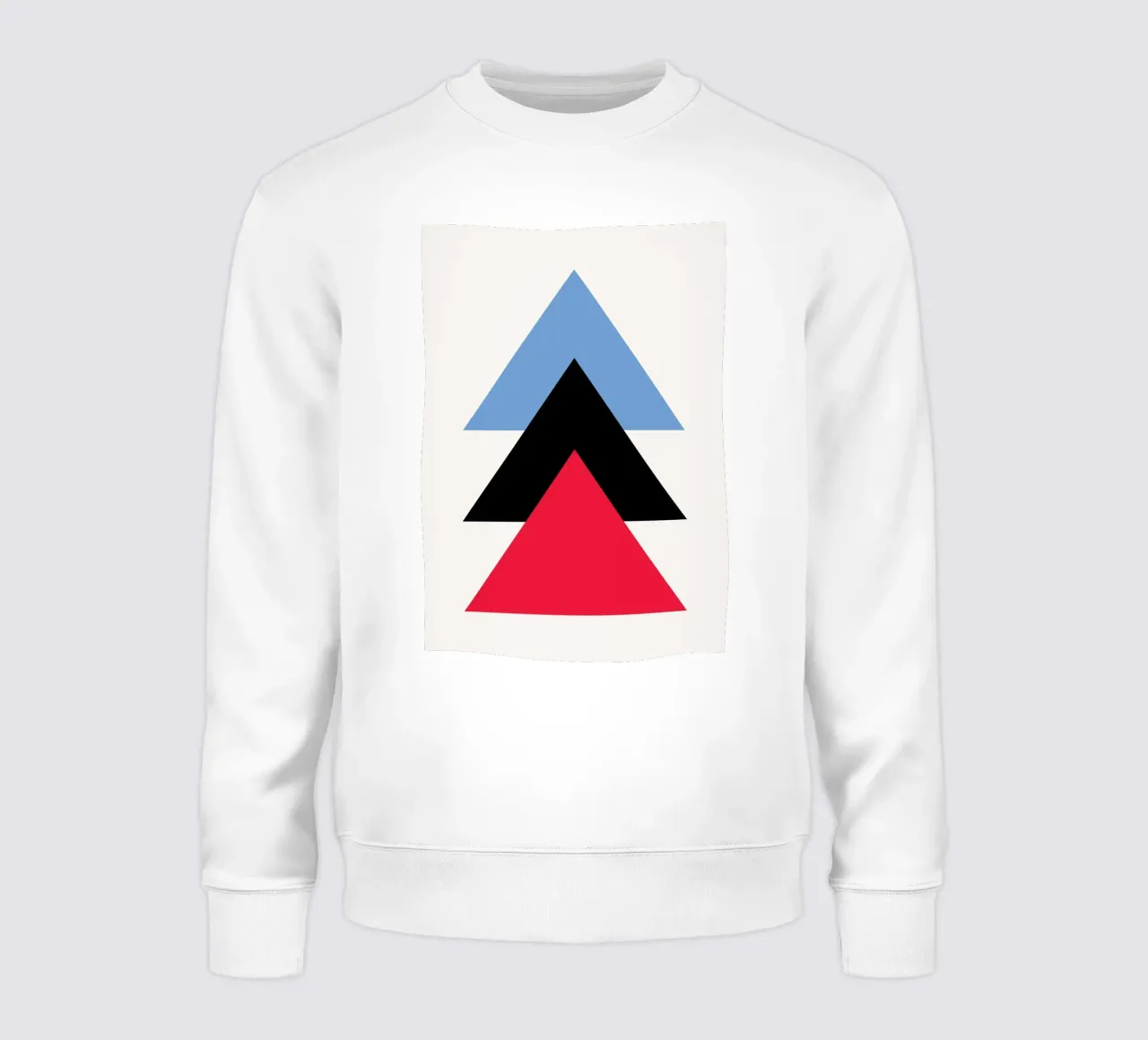 Ascesa Bauhaus: Triangoli geometrici, minimalista e moderno Tre felpa da NorwesClub