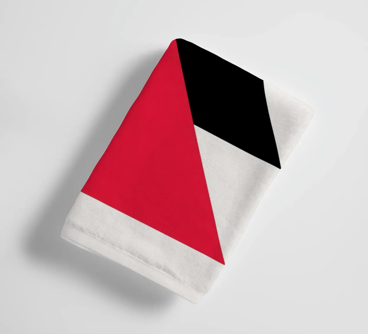 Ascesa Bauhaus: Triangoli geometrici, minimalista e moderno Tre asciugamano da bagno da NorwesClub