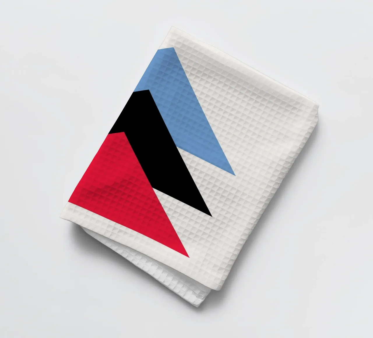 Ascesa Bauhaus: Triangoli geometrici, minimalista e moderno Tre canovaccio da cucina da NorwesClub