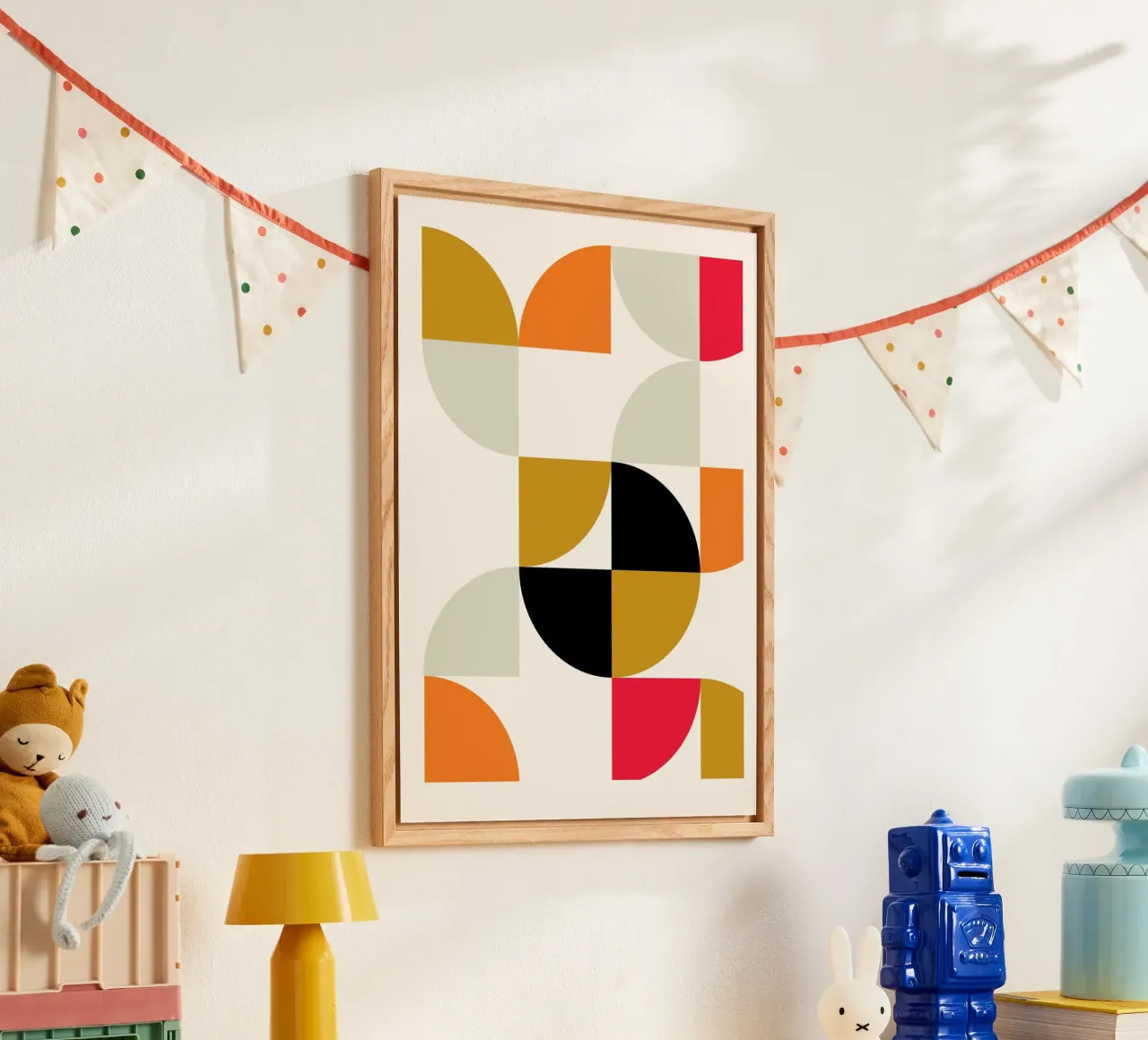 Curvas Bauhaus: Geometría Abstracta, Tendencia Moderna de Mediados de Siglo metacrilato de NorwesClub