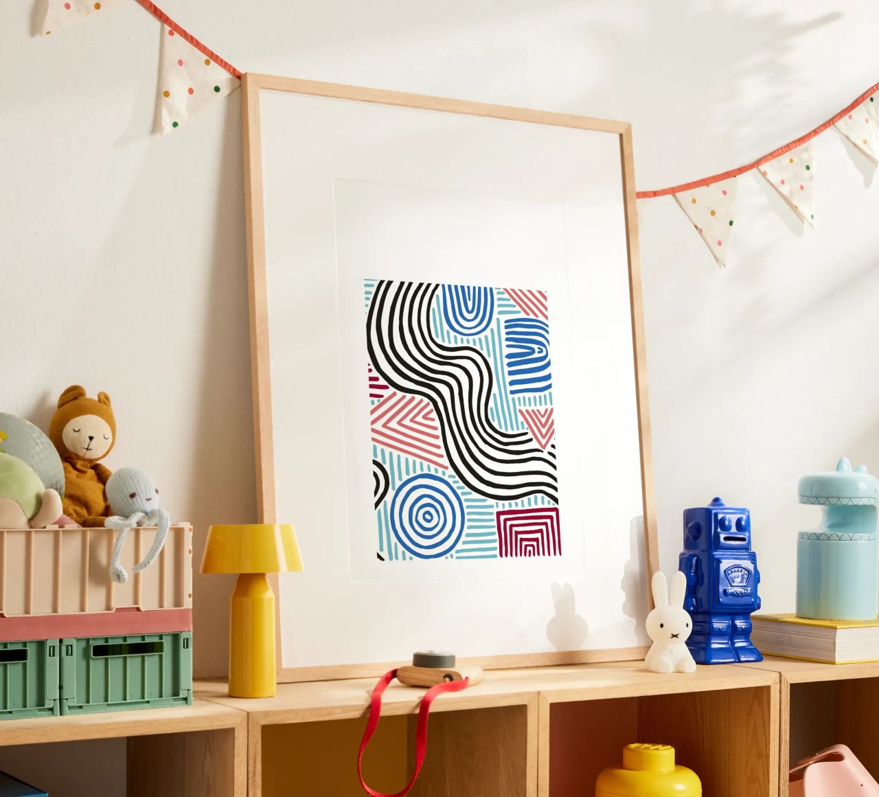 Astratto organico: linee e forme libere, arte moderna di tendenza carta hahnemühle da NorwesClub