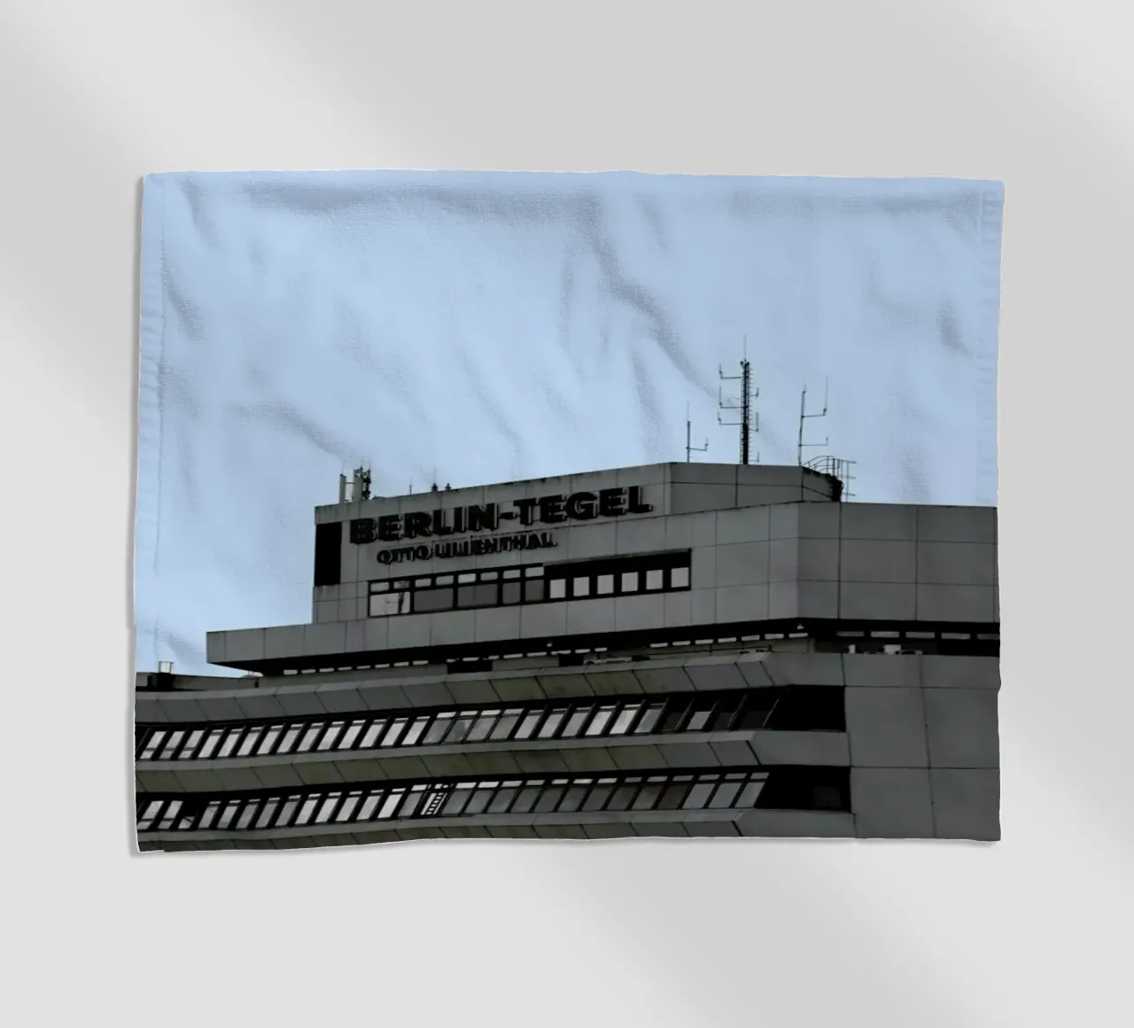Tegel 5 beach towel by Marc Schulthess
