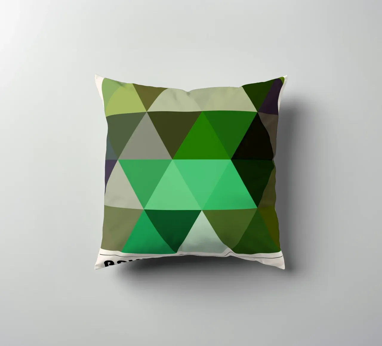 Bauhaus Evergreen: Triangoli geometrici, tendenza verde e terra cuscino da NorwesClub