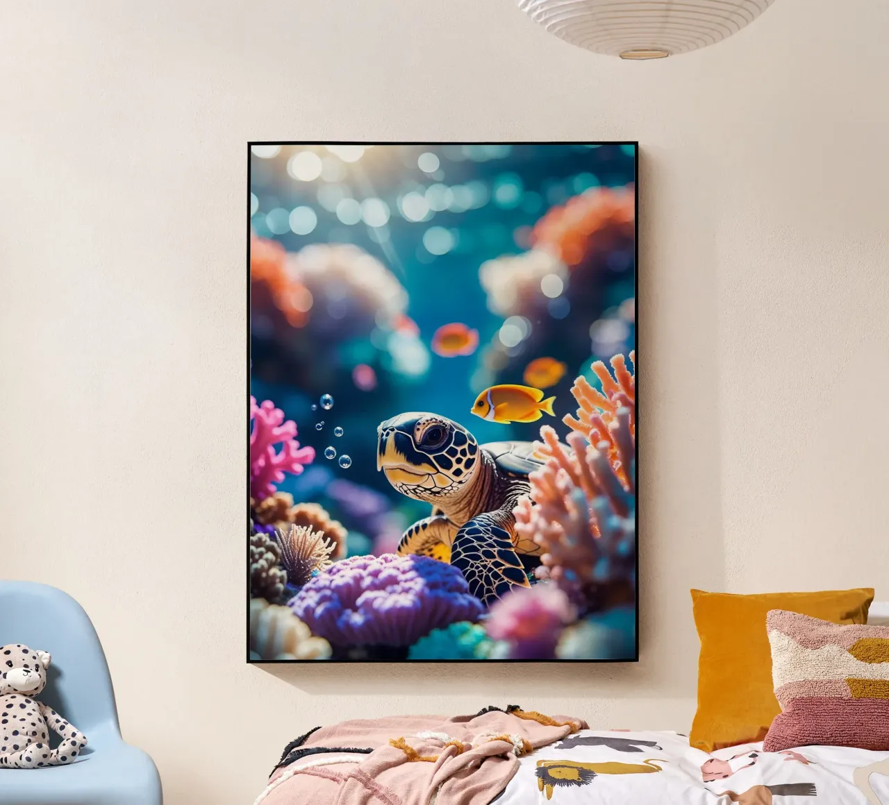 🪸🐢 Tartaruga di mare | Scudo solare plexiglass da Trinkets NL Design Studio