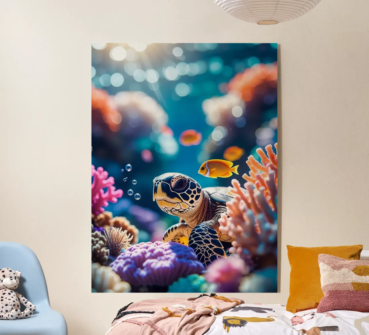 🪸🐢 Tartaruga di mare | Scudo solare plexiglass da Trinkets NL Design Studio