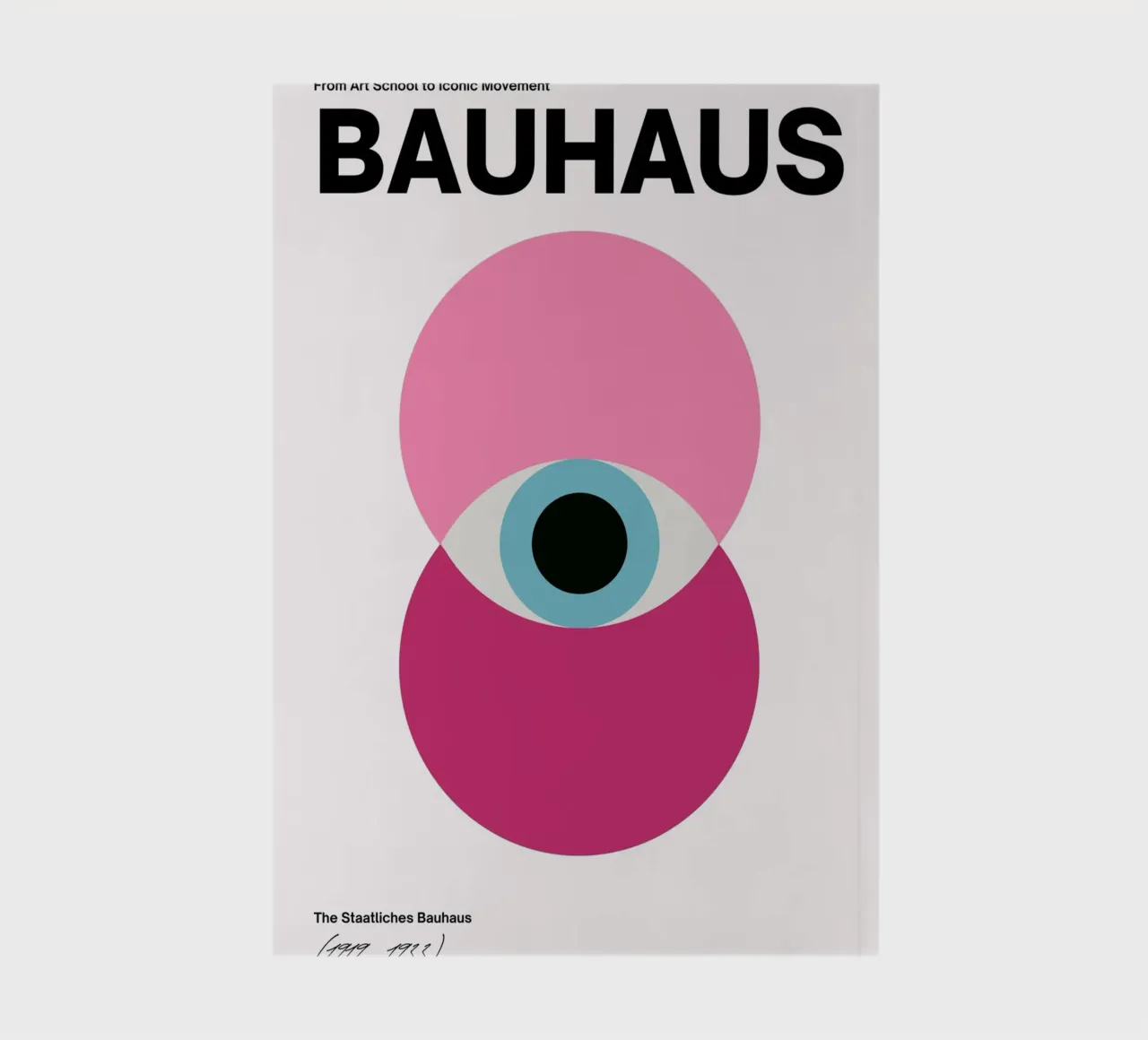 Rosa occhi Bauhaus: modernismo iconico, tendenza geometrica astratta diario da NorwesClub