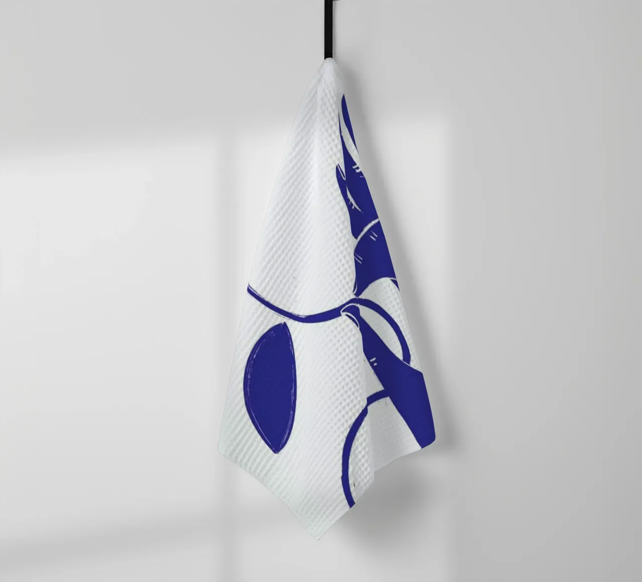 Dexterity Blue canovaccio da cucina da Graphite
