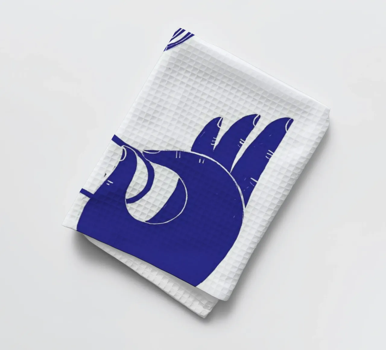 Dexterity Blue canovaccio da cucina da Graphite