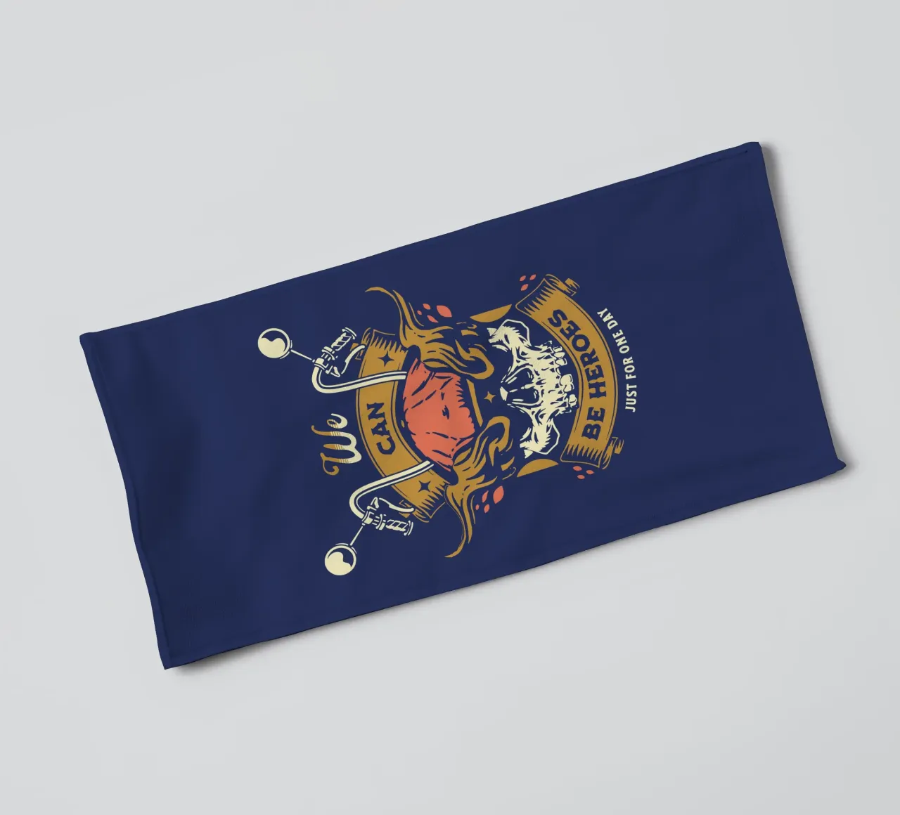We can be heroes towel by Gunawan Rb