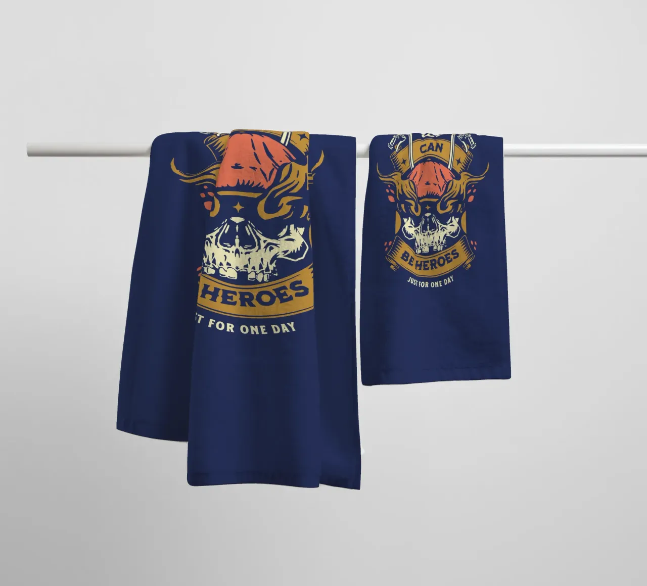 We can be heroes towel by Gunawan Rb
