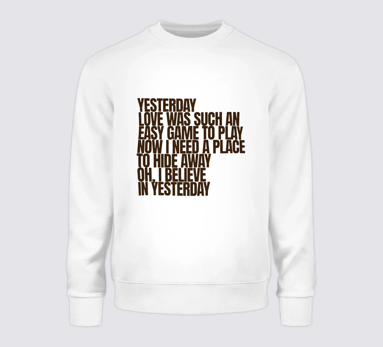 Yesterday (Los Beatles) sudadera de Gunawan Rb