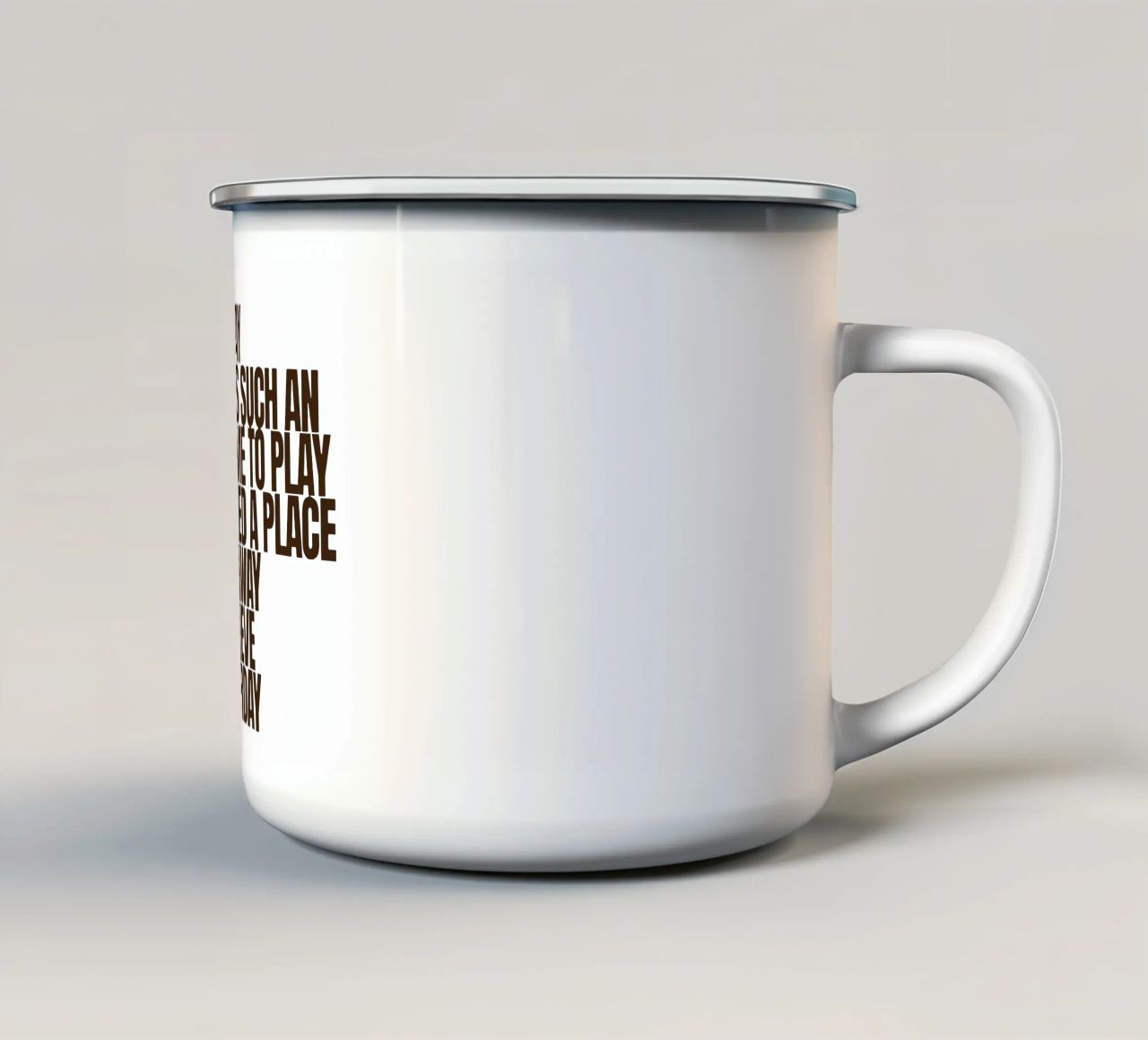 Yesterday (The Beatles) tazza in smalto da Gunawan Rb