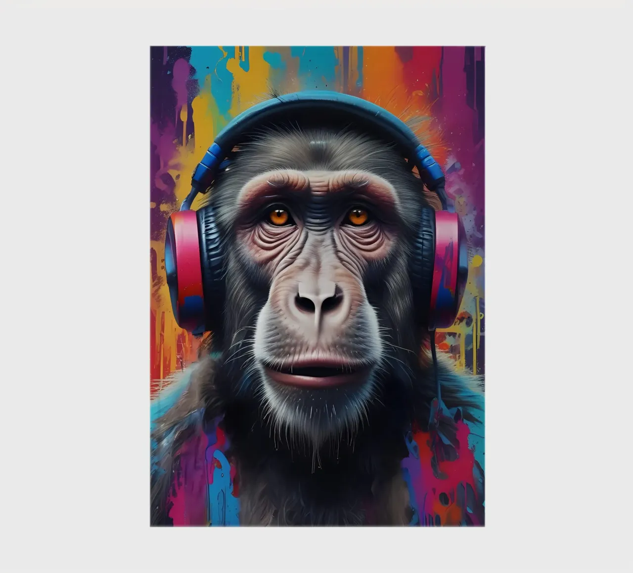 Auriculares Ape - Graffiti Groove y Primate Cool cuaderno de MakArena
