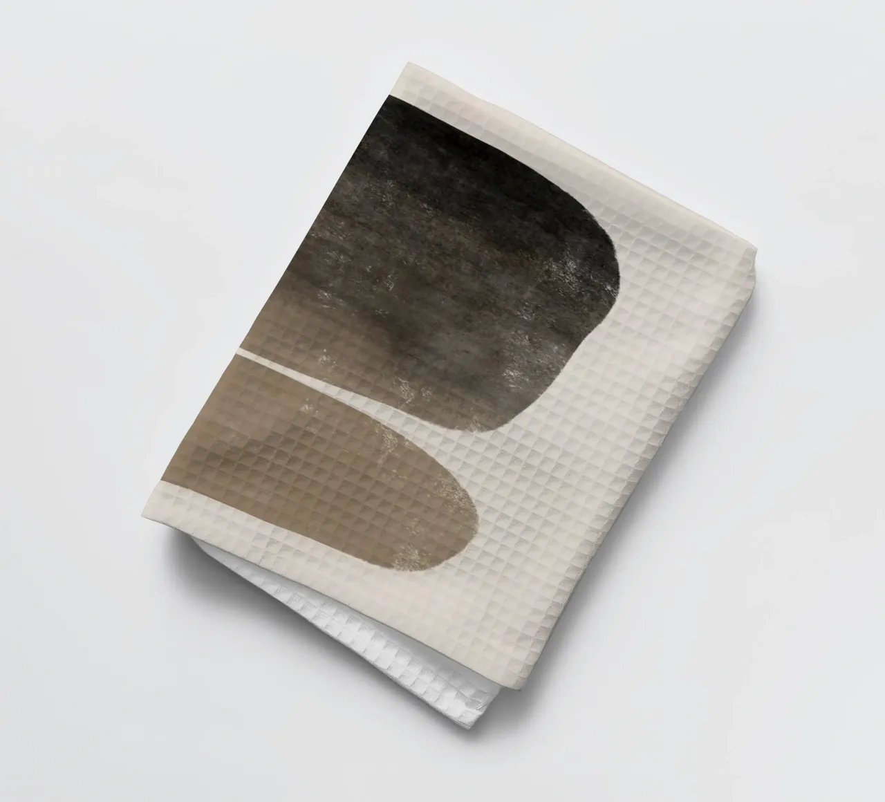Abstract Modern Art, affiche monochrome neutre torchon de AbstractPrints
