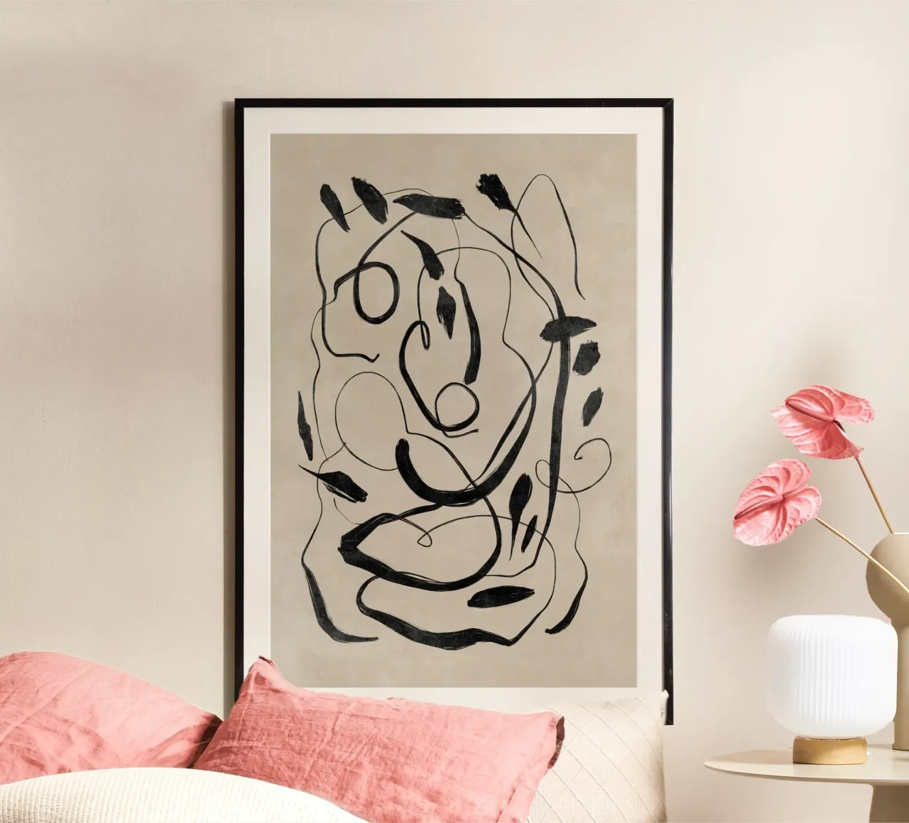 Abstract Pattern Wall Art, Modern Abstract Poster hahnemühle by AbstractPrints