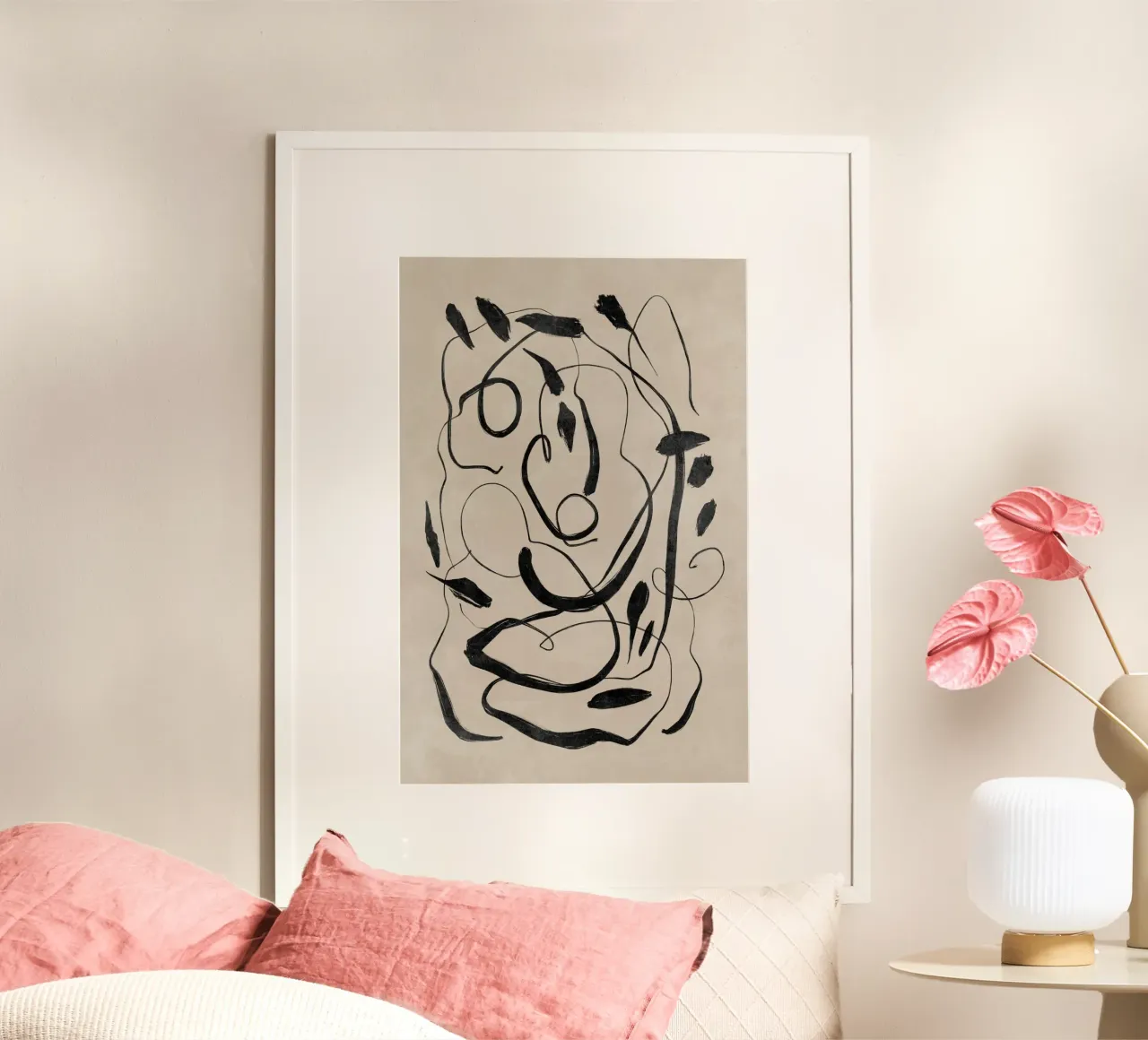 Abstract Pattern Wall Art, Modern Abstract Poster hahnemühle by AbstractPrints