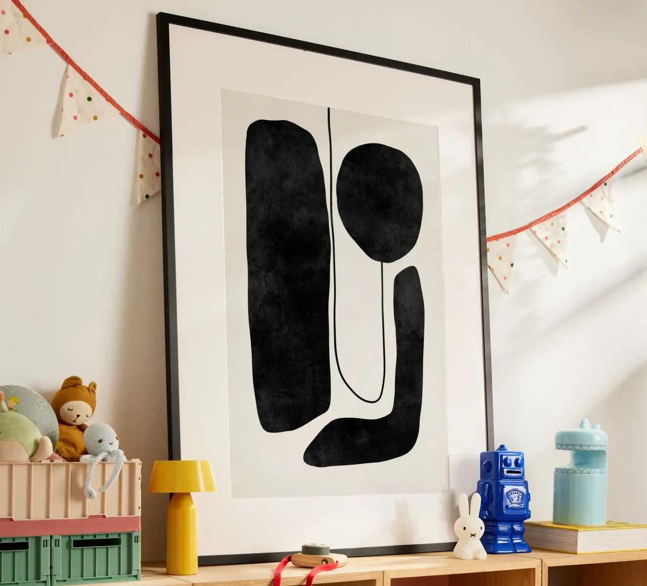 Abstract Modern Art, Minimalist Print poster by AbstractPrints