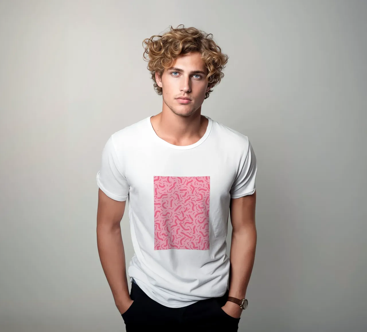Piccole linee astratte t-shirt da MODERN NUANCE