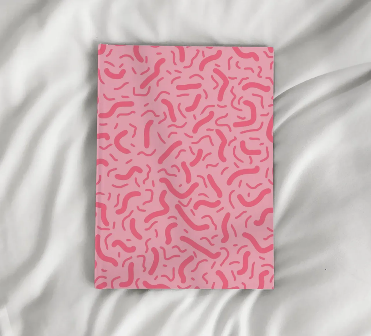 Abstract Small Lines notebook by MODERN NUANCE