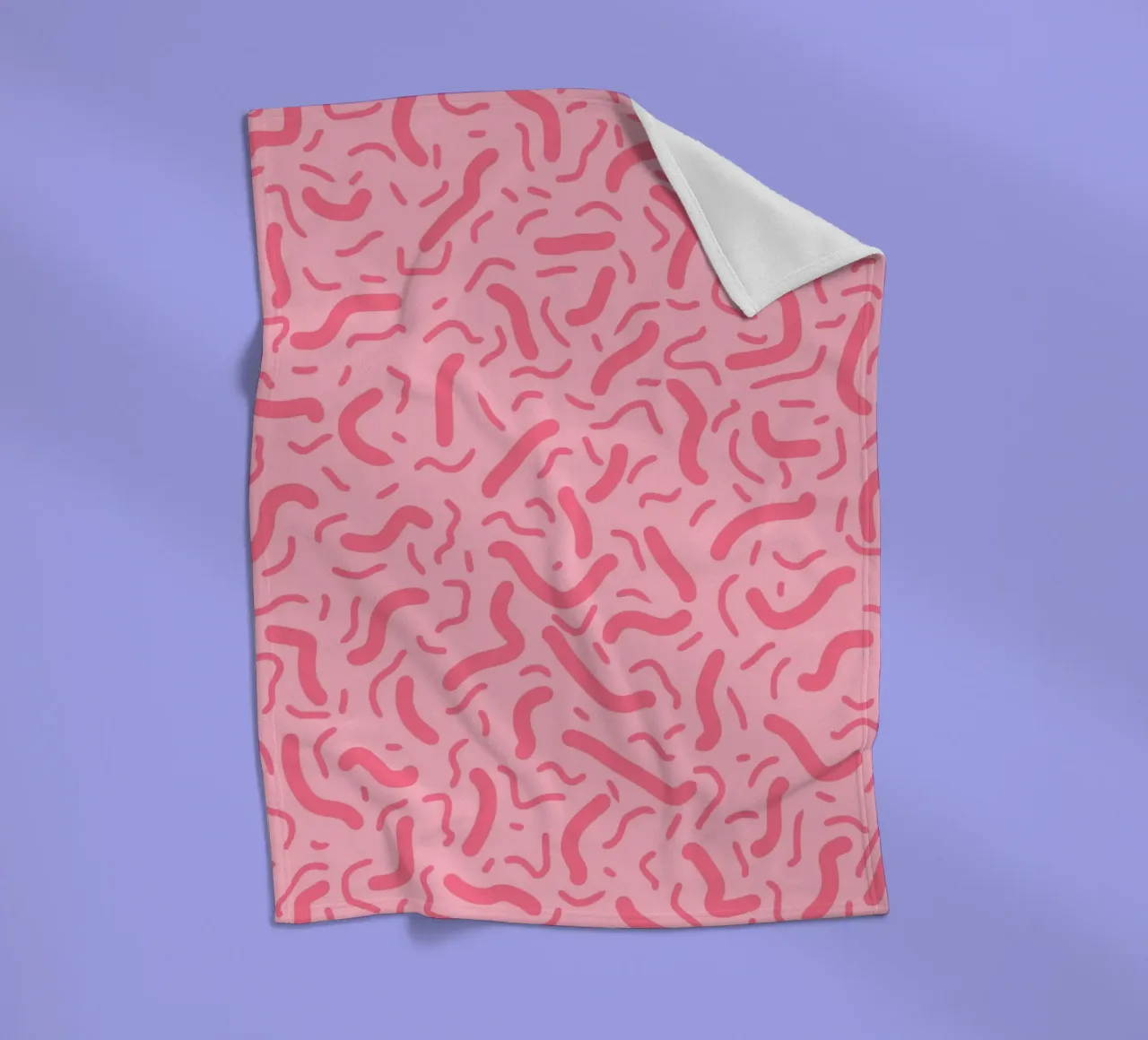 Piccole linee astratte coperta in pile da MODERN NUANCE