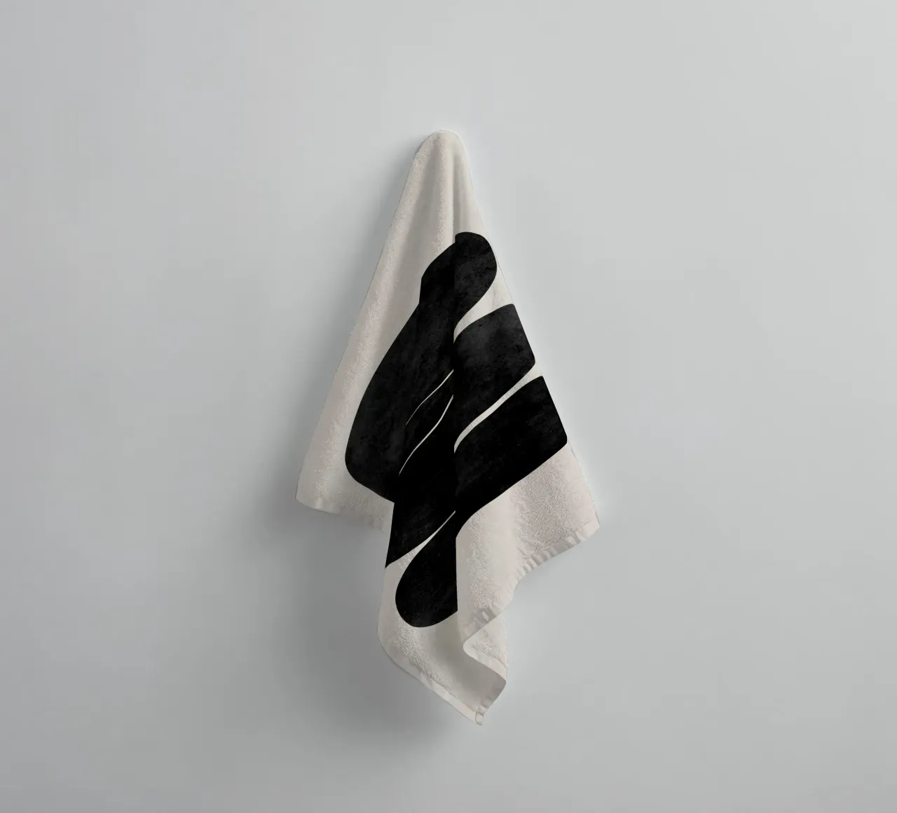 Abstract Modern Art, Geometric Modern Print, Minimalist Art towel by AbstractPrints