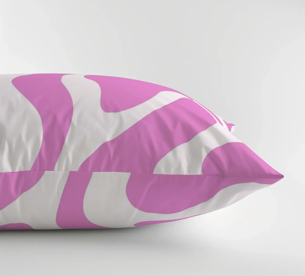 Modern Wave Lines decorative cushion by MODERN NUANCE