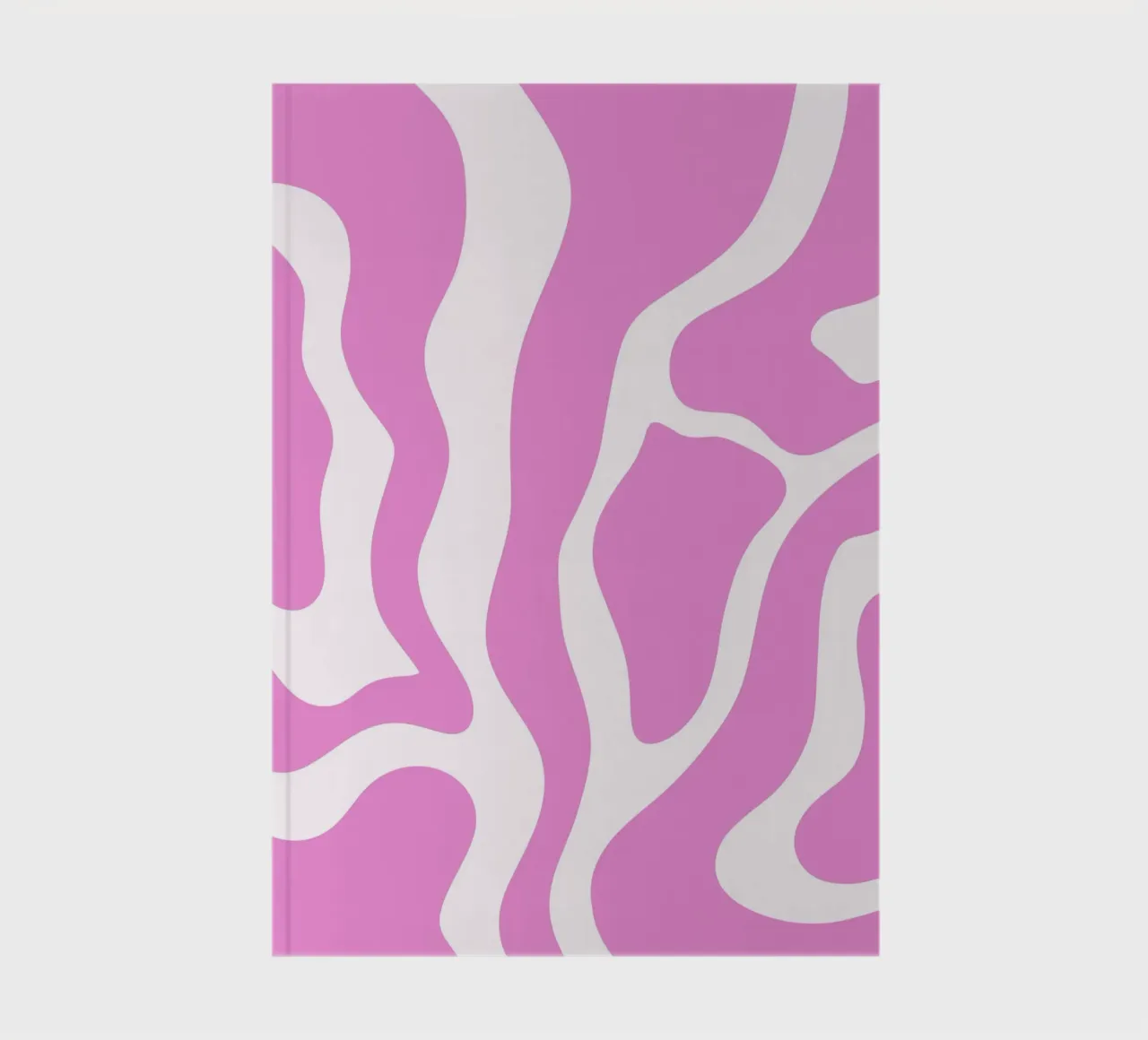 Modern Wave Lines notebook by MODERN NUANCE